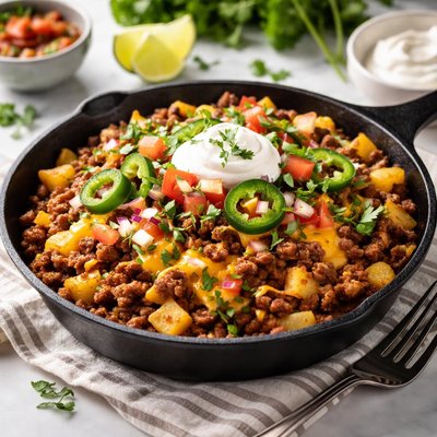 Image of Hacienda Hamburger Skillet