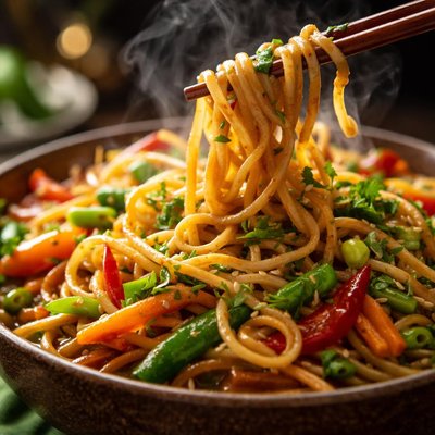 Image of Vegetarian Hakka Noodles