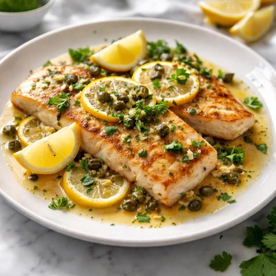Image of Halibut Piccata