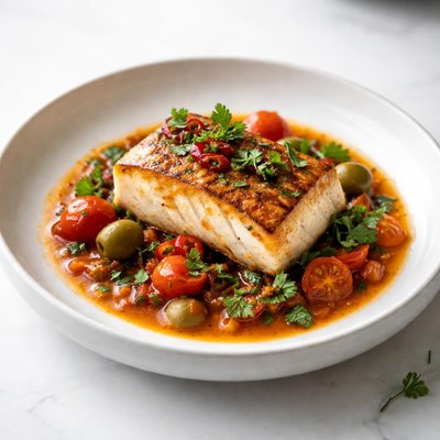 Image of Halibut Veracruz