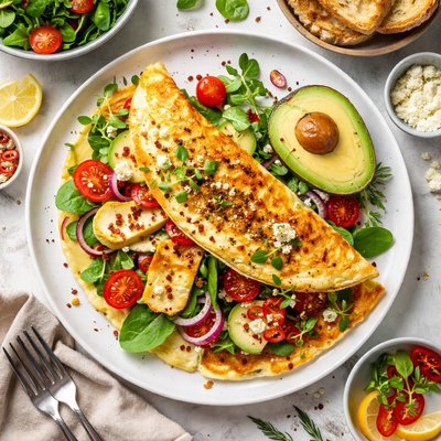 Image of Halloumi Omelette