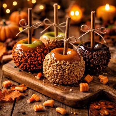 Image of Halloween Candy Apples