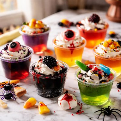 Image of Halloween Jello Shots Variety