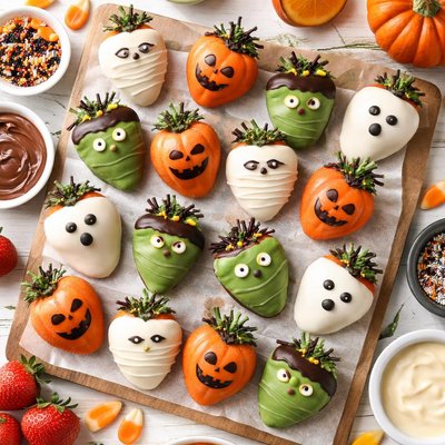 Image of Halloween Strawberries