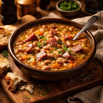 Image of Ham and Beans