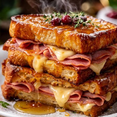 Image of Ham and Brie French Toast