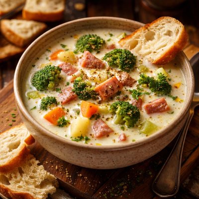 Image of Ham and Broccoli Chowder