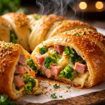 Image of Ham and Broccoli Ring