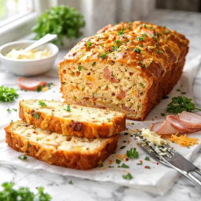 Image of Ham and Cheddar Loaf