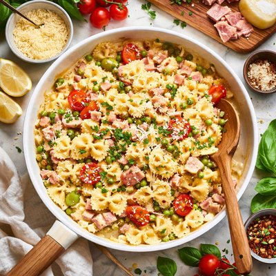 Image of Ham and Cheese Bow Ties