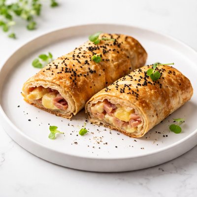 Image of Ham and Cheese Breakfast Strudels