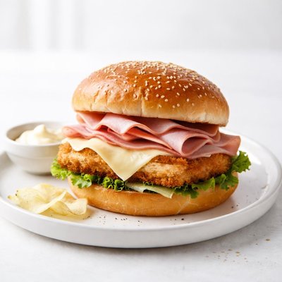 Image of Ham and Cheese Chicken Sandwich