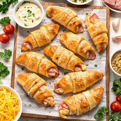 Image of Ham and Cheese Crescent Snacks
