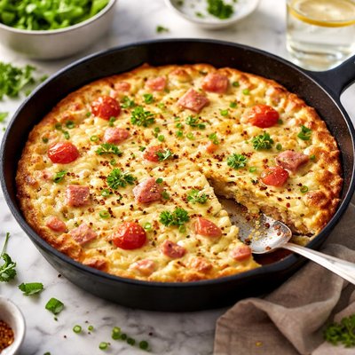 Image of Ham and Cheese Frittata