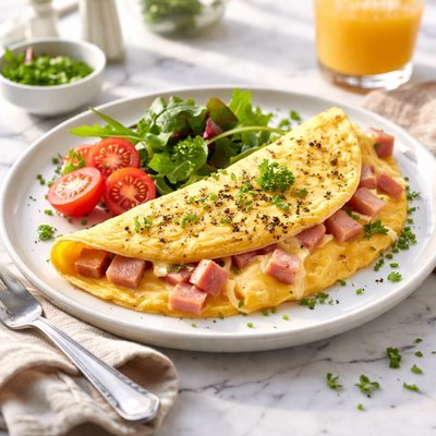 Image of Ham and Cheese Omelet