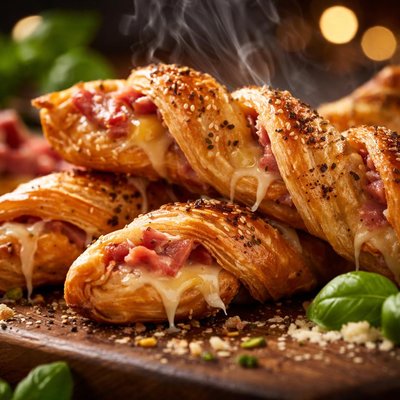 Image of Ham and Cheese Twists