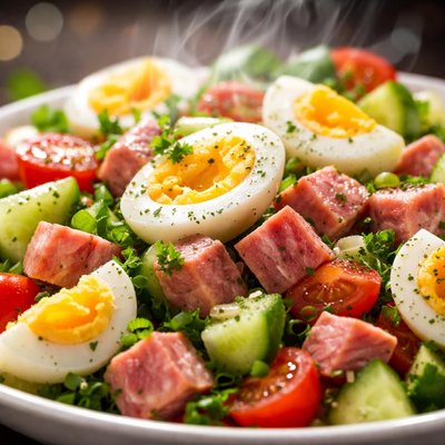 Image of Ham and Egg Salad