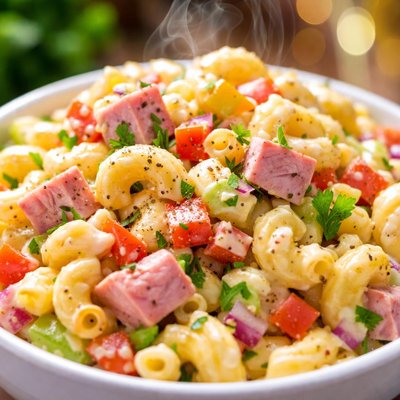 Image of Ham and Macaroni Salad