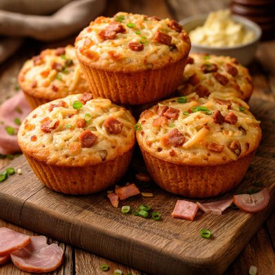 Image of Ham and Onion Muffins