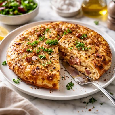 Image of Ham and Potato Tortilla