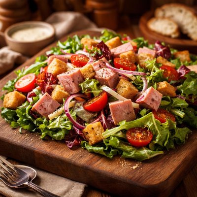 Image of Ham and Smoked Gouda Salad