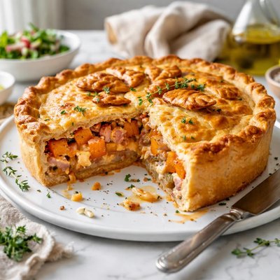 Image of Ham and Sweet Potato Pie