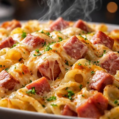 Image of Ham and Swiss Casserole