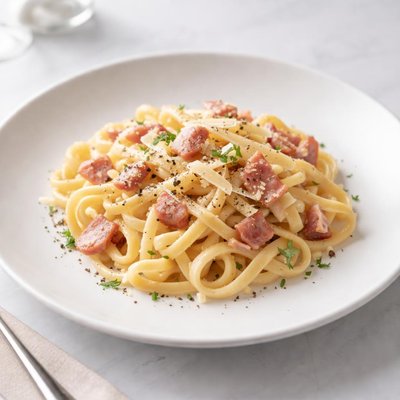 Image of Ham and Three Cheese Noodles