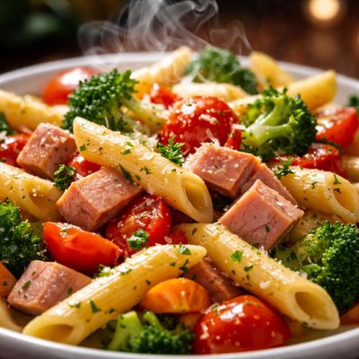 Image of Ham and Vegetable Pasta