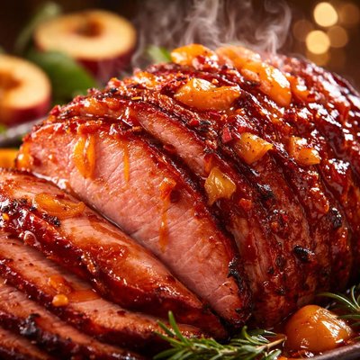 Image of Ham Baked with a Georgia Peach Glaze