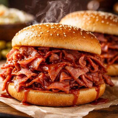 Image of Ham Barbecue Sandwiches