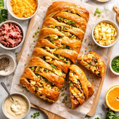 Image of Ham Breakfast Braid