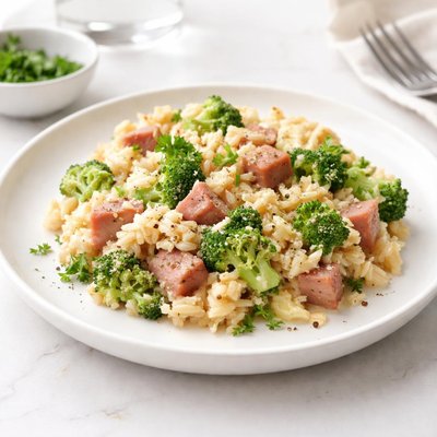 Image of Ham Broccoli and Rice Casserole