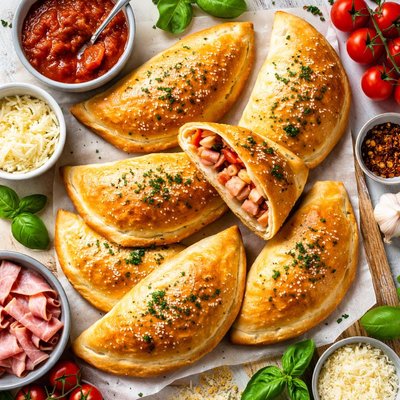 Image of Ham Calzones