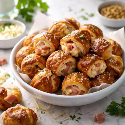 Image of Ham Cheese Pretzel Bites