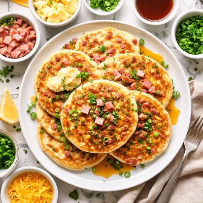 Image of Ham Griddle Cakes