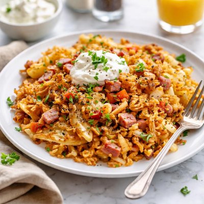 Image of Ham Hash Browns