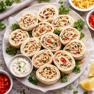 Image of Ham Pinwheels
