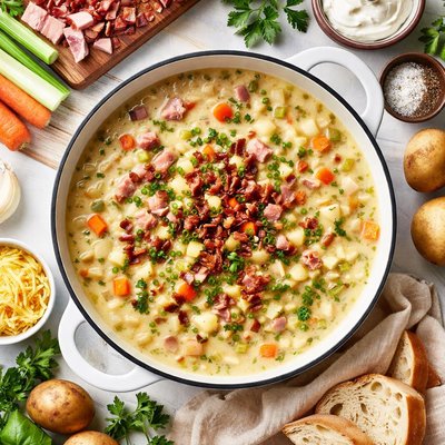 Image of Ham Potato Soup