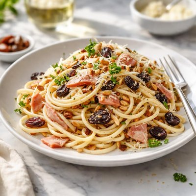 Image of Ham Raisin Pasta