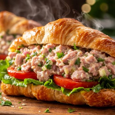 Image of Ham Salad Croissants
