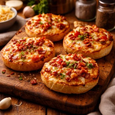 Image of Hamburger Bun Toasts