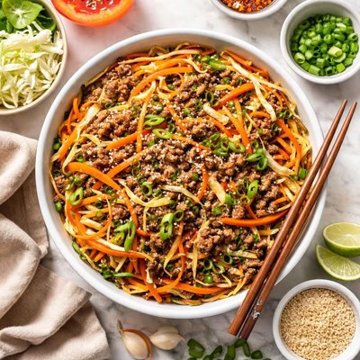 Image of Hamburger Chow Mein