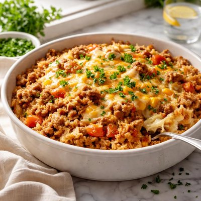 Image of Hamburger Hotdish with Rice