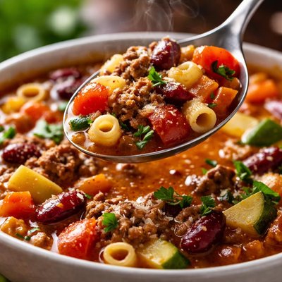 Image of Hamburger Minestrone