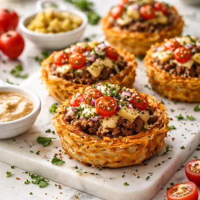 Image of Hamburger Nests