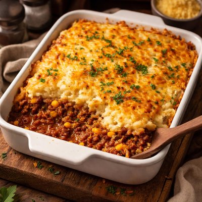 Image of Hamburger Pie Casserole