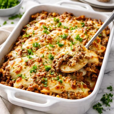 Image of Hamburger Potato Casserole