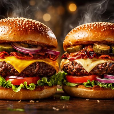 Image of Hamburgers 2 Variations