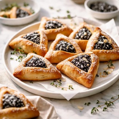 Image of Hamentashen with Yeast Dough